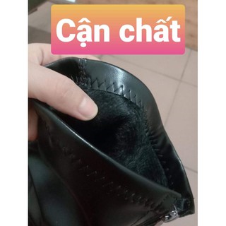 Boot cao cổ đế thấp