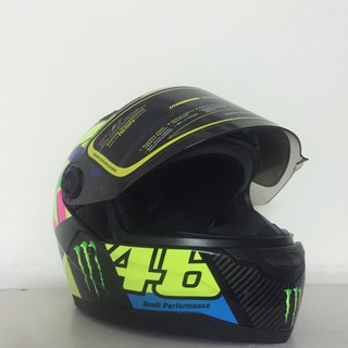 nón FULLFACE ASIA MT136 LOGO BẠC LỚN