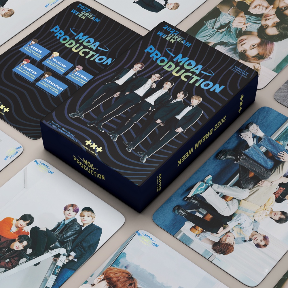 54 Thẻ Hình Nhóm Nhạc Kpop TXT 2022 DreamWeek