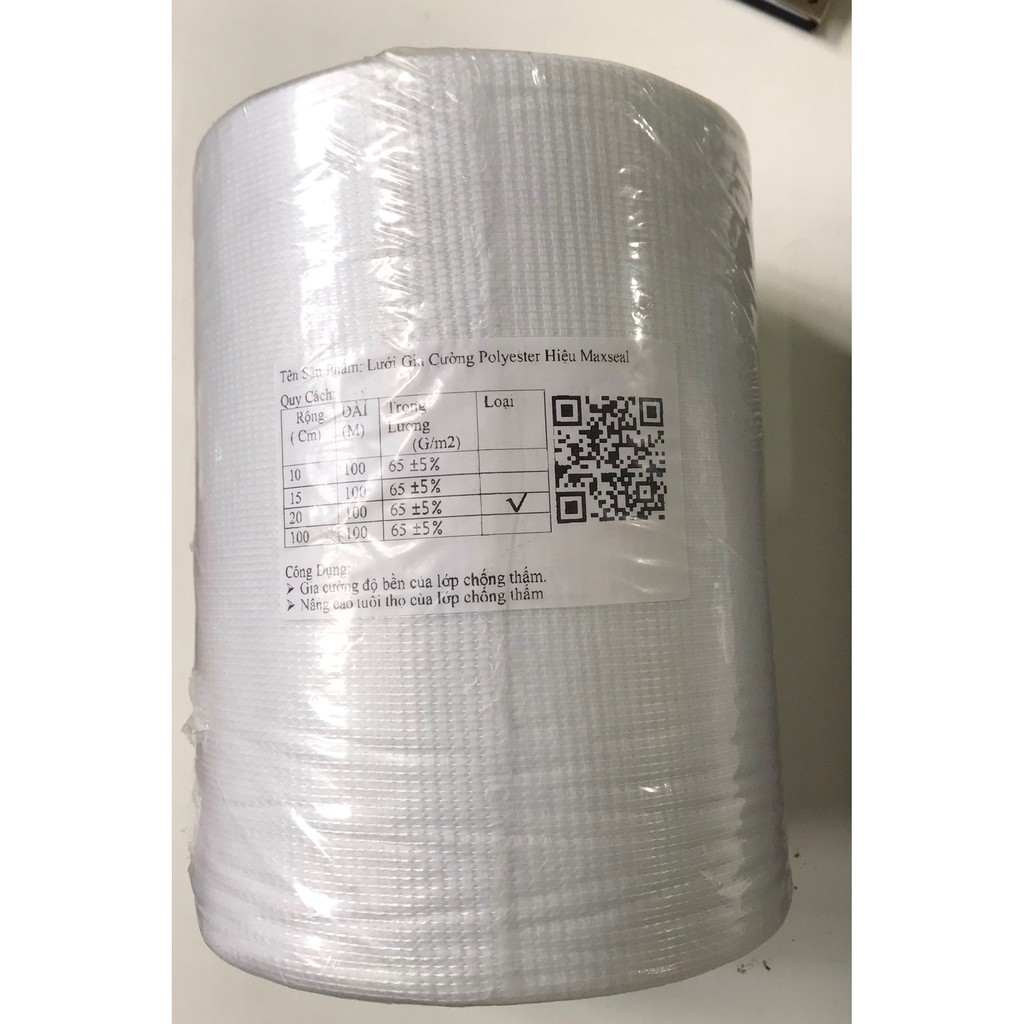 Lưới chống thấm Polyester 10cm-15cm-20cm x 100m