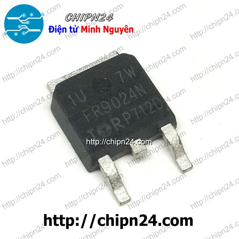 [2 CON] Mosfet Dán FR9024 TO-252 11A 55V Kênh P (SMD Dán) (IRFR9024 IRFR FR 9024)