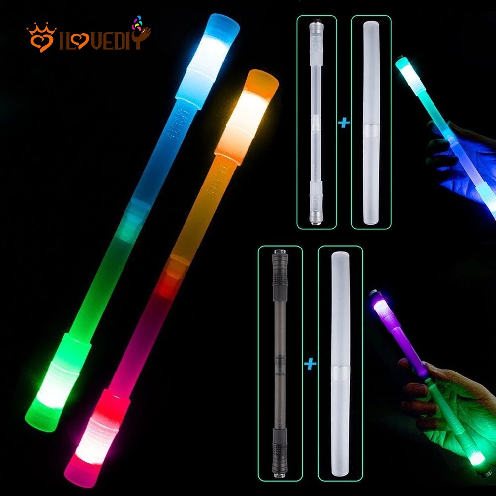 1 Đồ Chơi Con Quay Có Đèn LED Sáng Tạo Đa Năng Chống Trượt Giúp Giảm Áp Lực