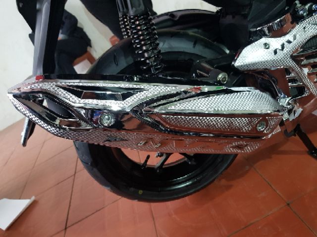 Bộ trang trí,bảo vệ  xe NVX 125-150.2017 2018 2019 2020 2021 crom