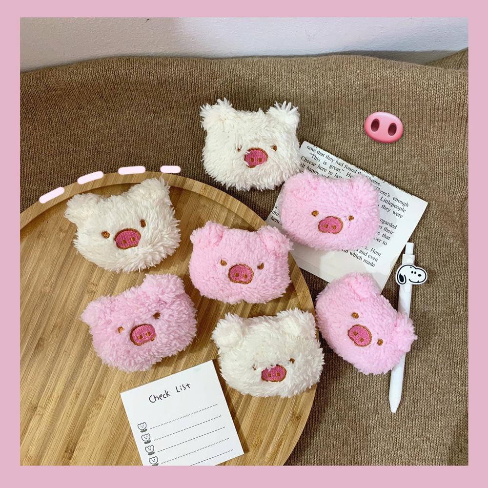 Ghim Cài Áo Hình Chú Heo Nhồi Bông Dễ Thương