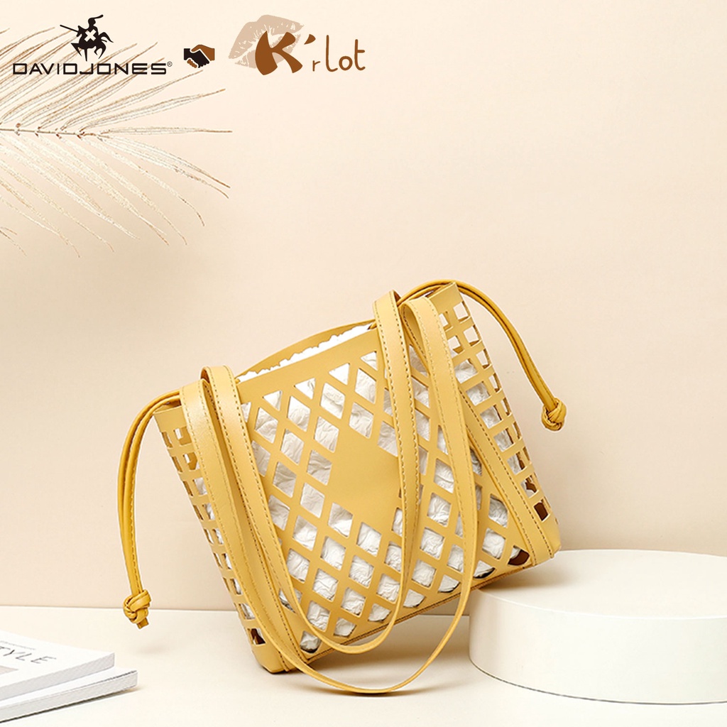 Set 2 túi xách DAVID JONES da PU thời trang dành cho nữ