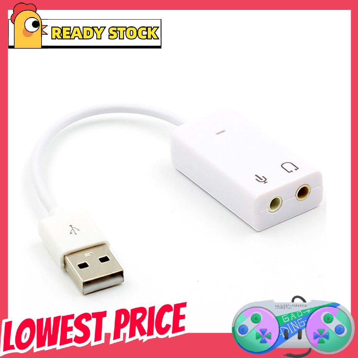 Card Âm Thanh Usb 7.1 Kênh Cho Laptop | BigBuy360 - bigbuy360.vn