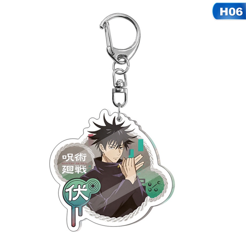 Móc Khóa Bằng Acrylic Hình Anime Jujutsu Kaisen