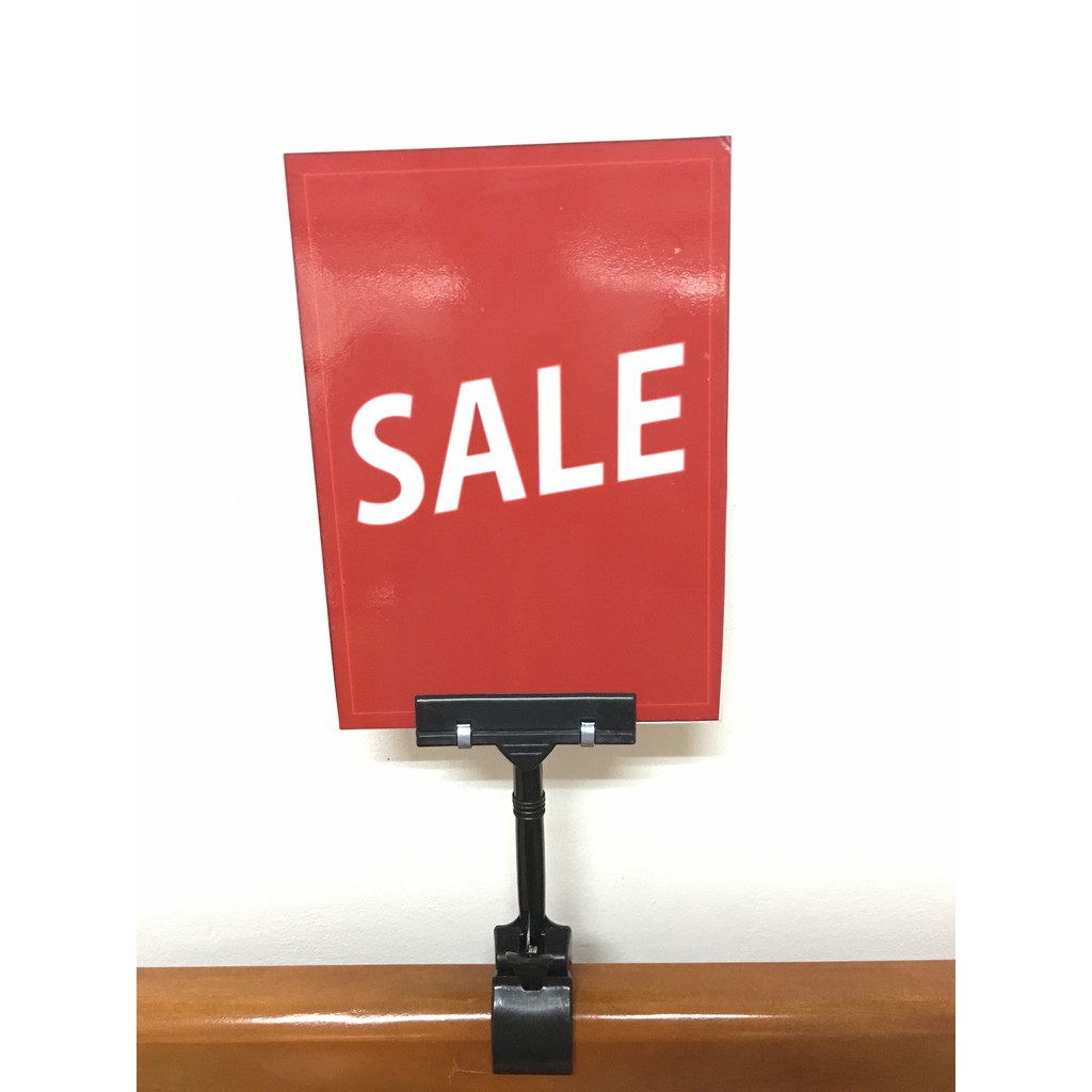Bộ Kẹp quảng cáo và bảng sale KT A5 (Gồm kẹp và bảng trơn)