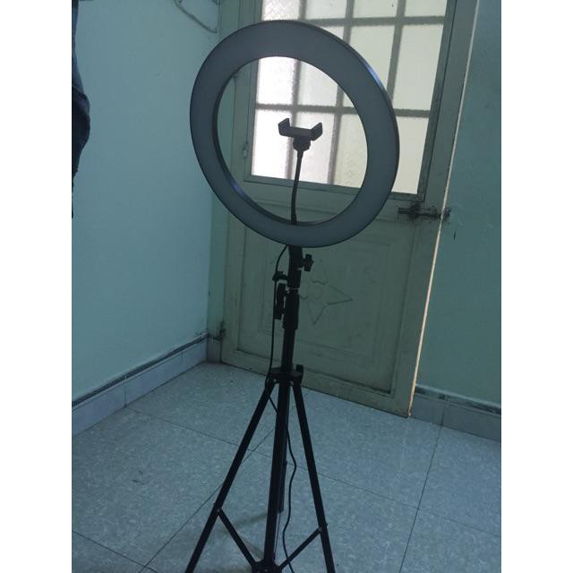 Đèn led ring 45cm KÈM CHÂN 2M livestream live stream, make up, phun săm ,chụp hình | BigBuy360 - bigbuy360.vn