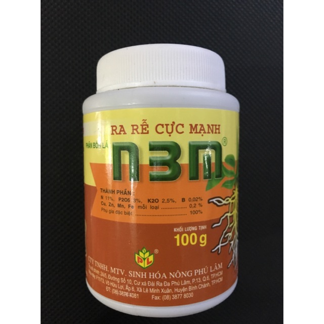 Kích Thích Ra Rễ Cực mạnh N3M 100gr