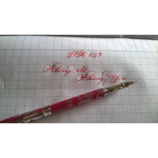 Bút mài thầy Ánh SH037 plus G calligraphy ngòi lá tre