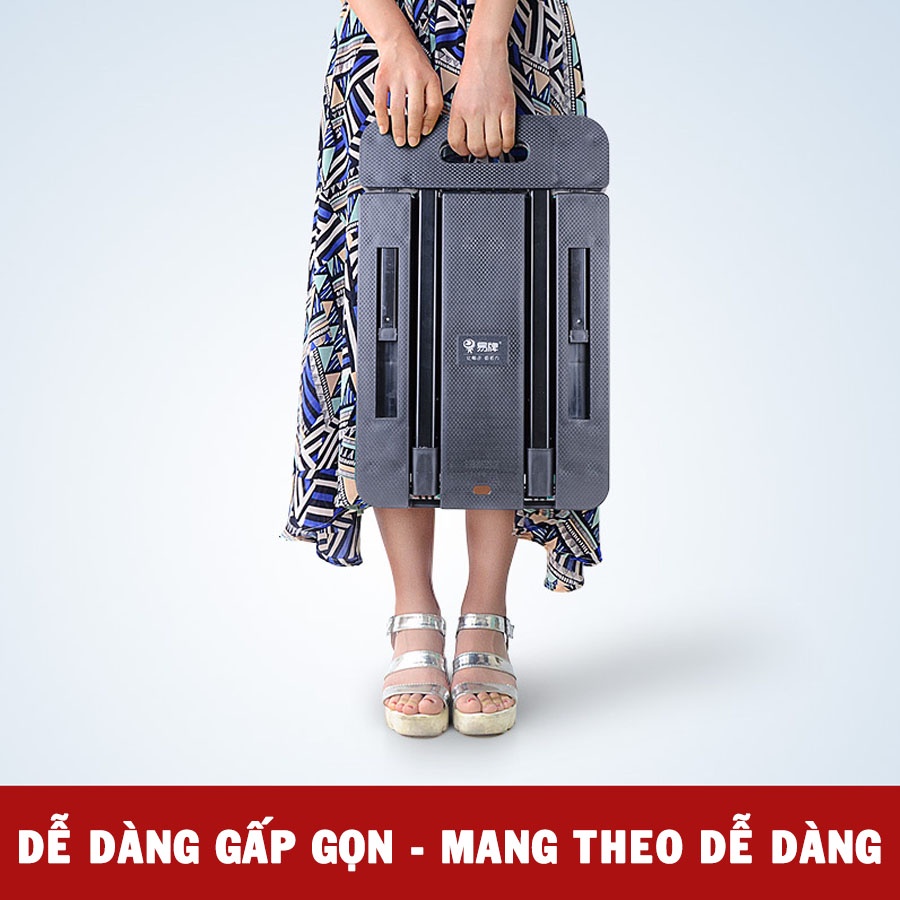 Xe Kéo Hàng Gấp Gọn Xe Đẩy Hàng Trọng Tải Lớn 200kg XKD-01
