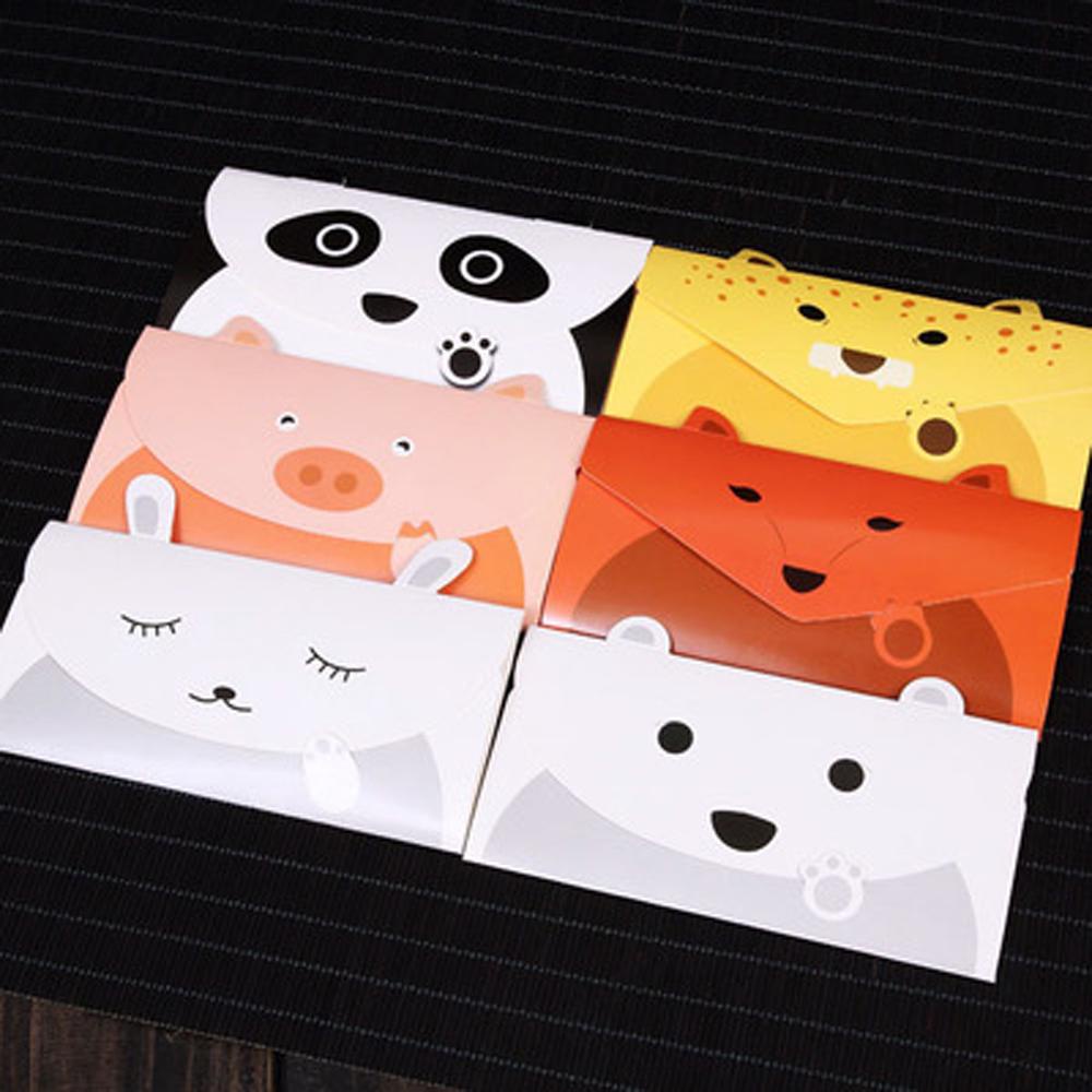 Thiệp Chúc Mừng Hình Gấu Trúc Hoạt Hình Đáng Yêu