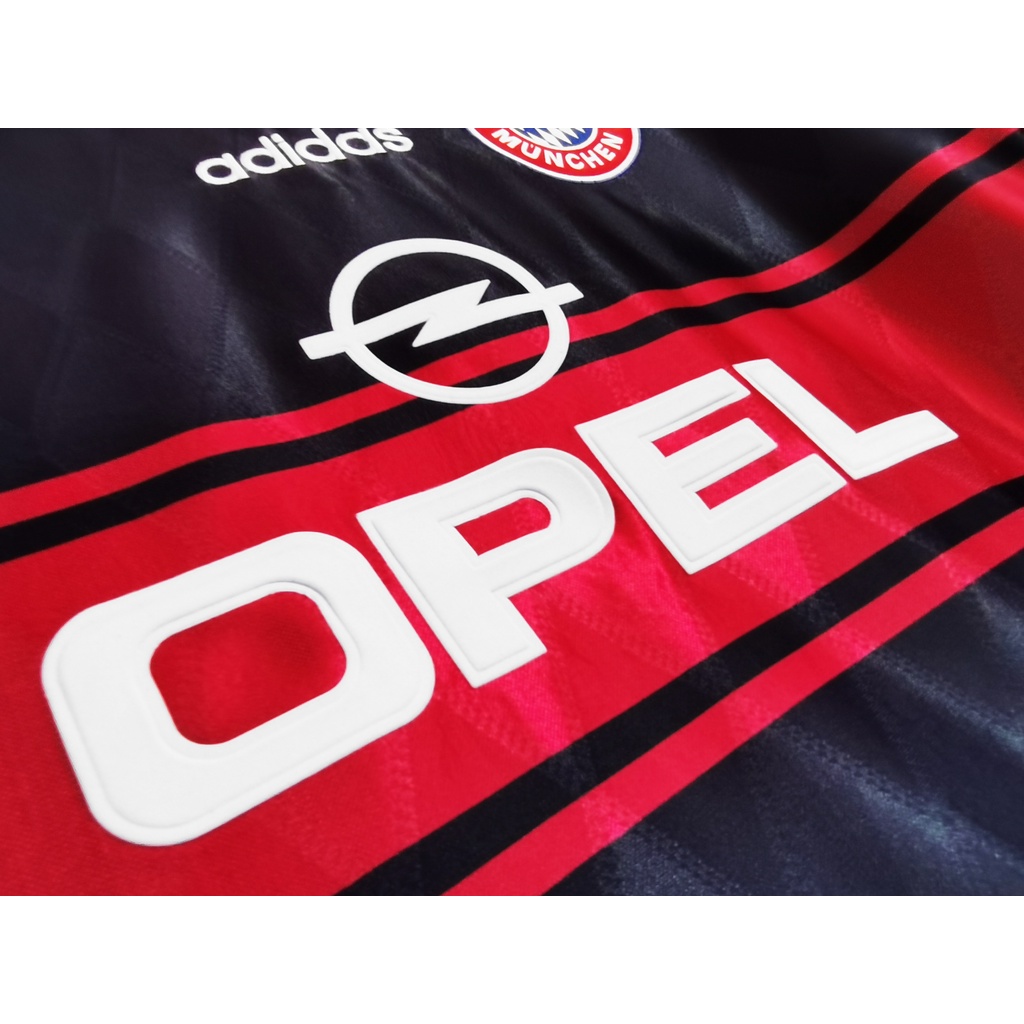 Áo Bóng Đá Đội Tuyển Bayern 97-99 Phong Cách Retro