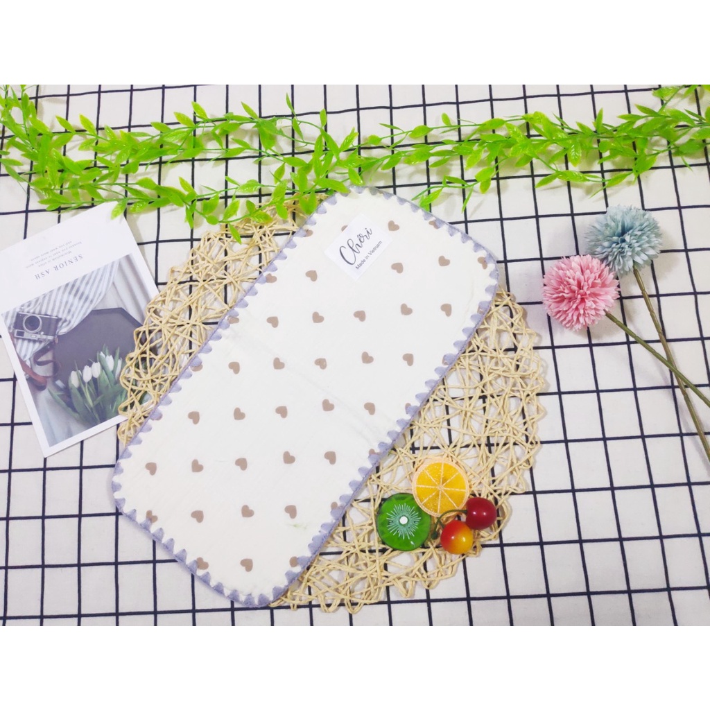 Gối xô 10 lớp chéri cao cấp vnxk cho bé - Nhiều mẫu