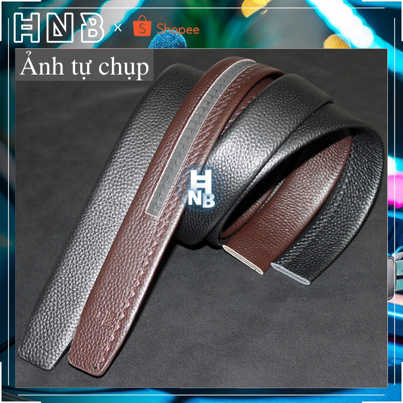 Thắt lưng da bò hàng loại 1 siêu mềm giữ được form dáng  kích thước 3,5*125cm