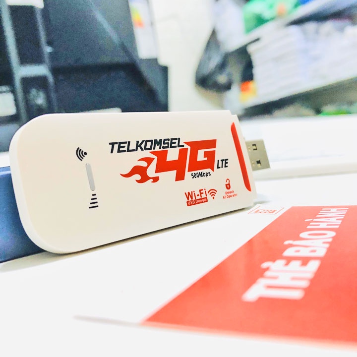 ✓Router Wifi 4G TELKOM, LTE Modem - USB Phiên Bản Mới Phát cực mạnh từ sim 3G/4G Phủ Sóng Rộng