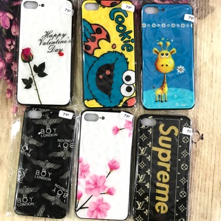 Ốp lưng iPhone 7 Plus dẻo 3D giả đá hình cực đẹp