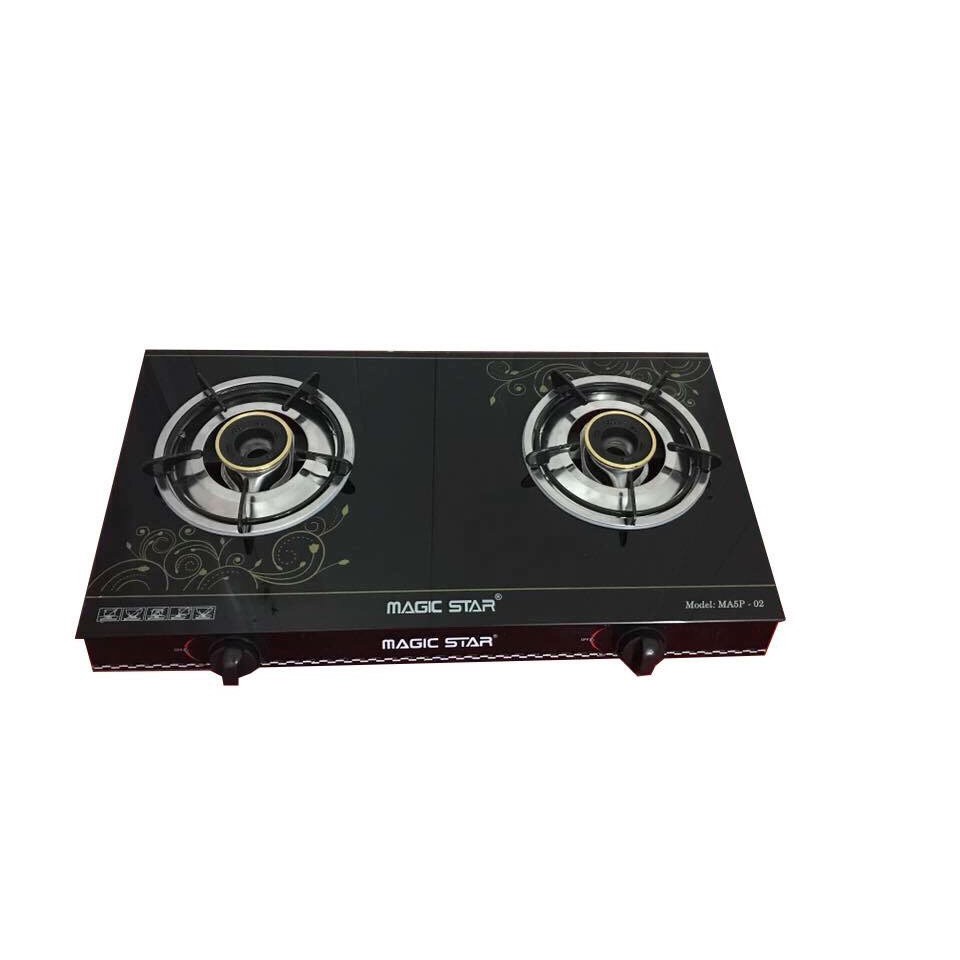 BẾP GAS DƯƠNG KÍNH MAGIC STAR, BẾP GAS MẶT KÍNH, BẾP GAS ĐÔI MAGIC