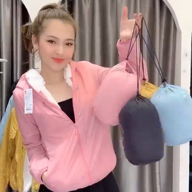 ÁO KHOÁC MÙA ĐÔNG NỮ - Áo gió lót lông siêu ấm, siêu mềm, siêu nhẹ