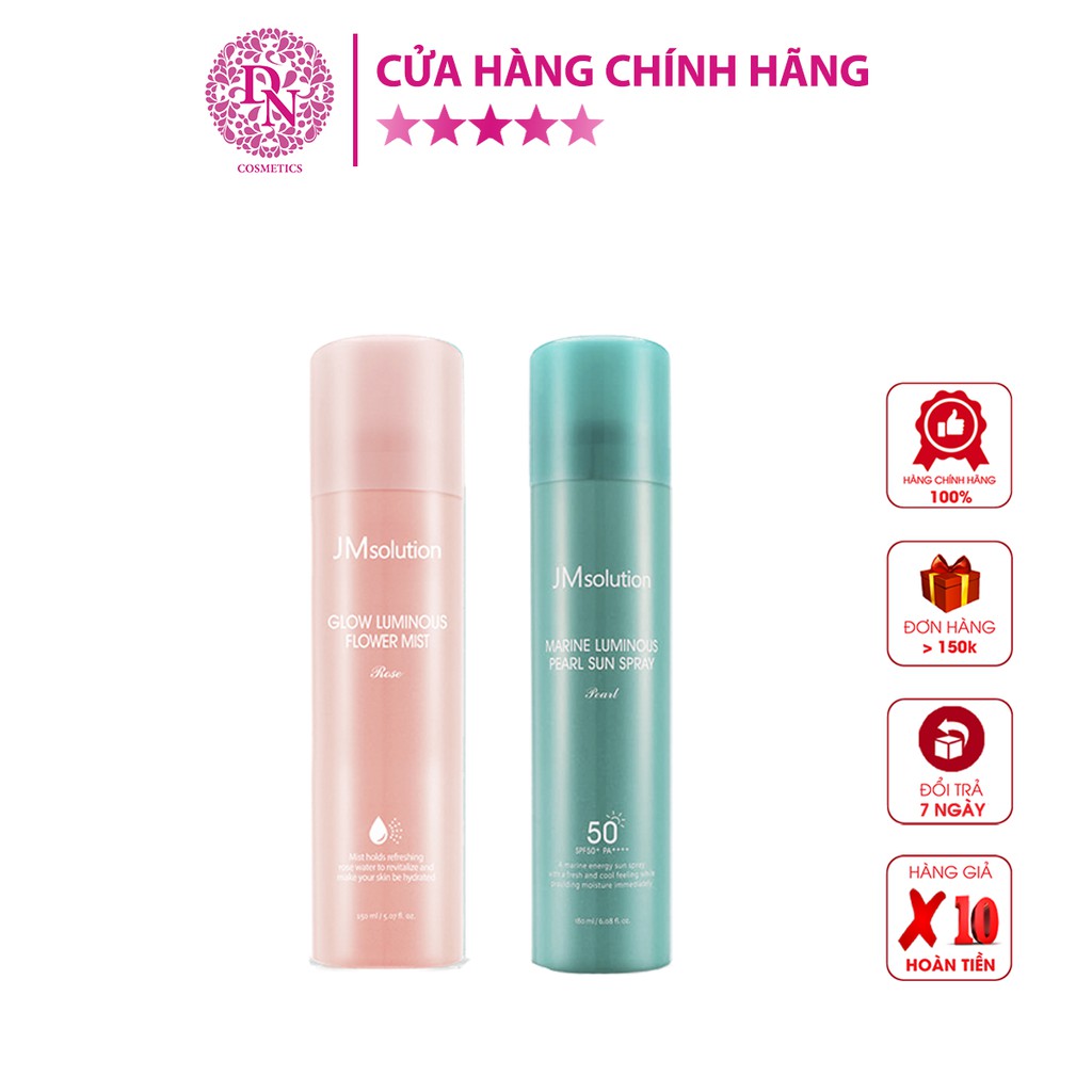 Xịt chống nắng toàn thân JM Solution Luminous Sun Spray SPF 50+ PA++++ 180ml