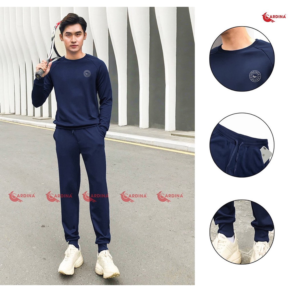 Bộ Nam 𝐂𝐀𝐑𝐃𝐈𝐍𝐀 Chất Umi Cao Cấp Kiểu Dáng Thể Thao Khỏe Khoắn, Năng Động Nim7