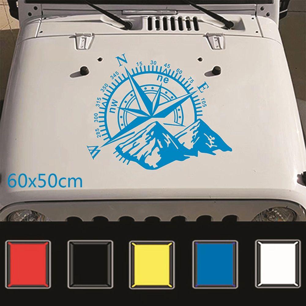 Decal DáN Trang Trí HìNh Hoa HồNg Cho Xe Hơi BTLIMER 60x50cm