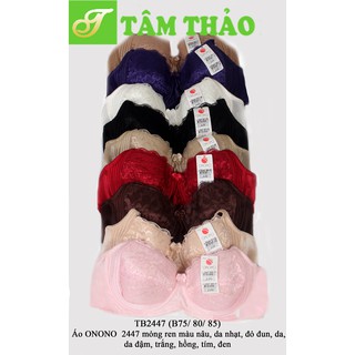 Tb2447- áo lót thái lan onono mỏng ren