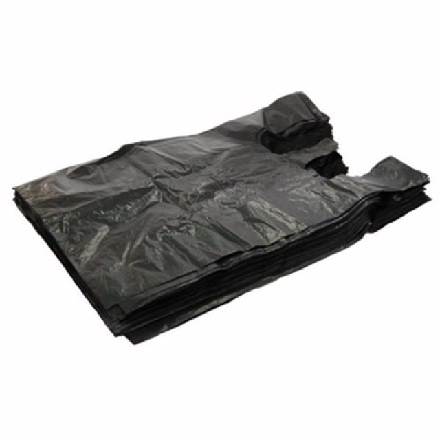 Set 1kg Túi đựng rác đen hoặc gói hàng có quai ➢ Nhiều kích cỡ