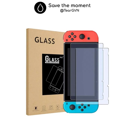 Dán màn hình cường lực 9H cho Nintendo Switch - 2 miếng | BigBuy360 - bigbuy360.vn