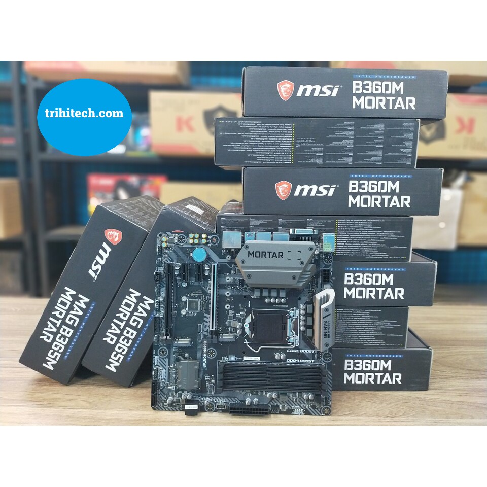 Mainboard MSI B360M MORTAR Fullbox -Bảo hành 24 tháng