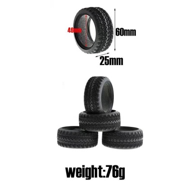 Set 4 Trục Bánh Xe Bằng Hợp Kim Nhôm Cho Xe Hơi Điều Khiển Từ Xa 1/10 RC RV HSP HPI WLtoys Tamiya TT01 TT02 Kyosho BMW M4 R64