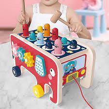 Đồ chơi gỗ đập chuột 3 in 1 cho các bé yêu