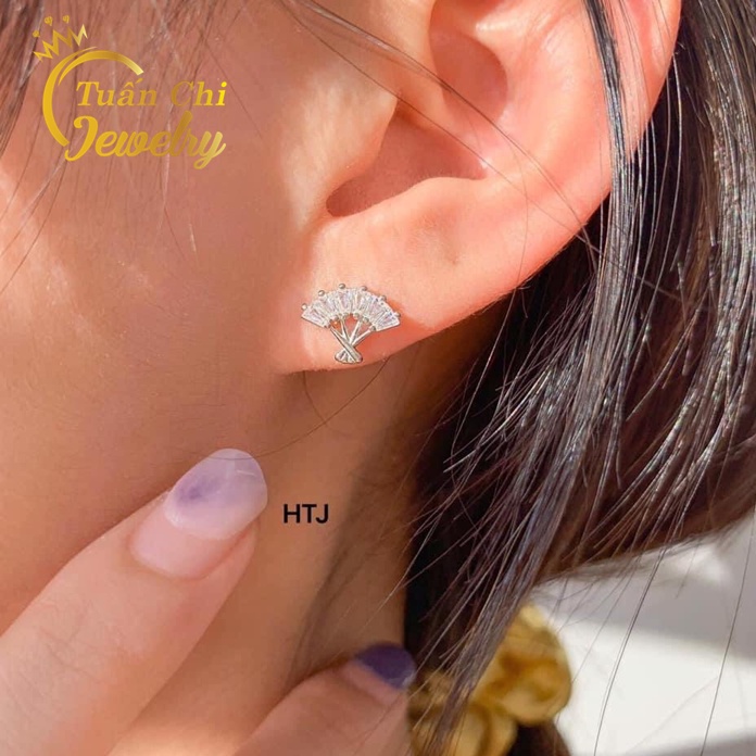 HÀNG SẴN Bông Tai Nữ, Khuyên Tai Bạc Kiểu Dáng Đẹp, Mẫu Mới Nhất