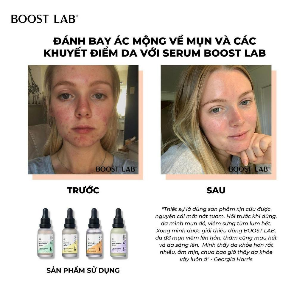 Tinh Chất Niacinamide Cải Thiện Khuyết Điểm và Bảo Vệ Da | BOOST LAB Vitamin B3 Blemish Rescue Serum