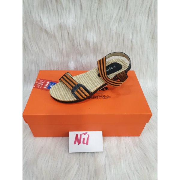 Sandal Bitas SYN62 chính hãng đen cam