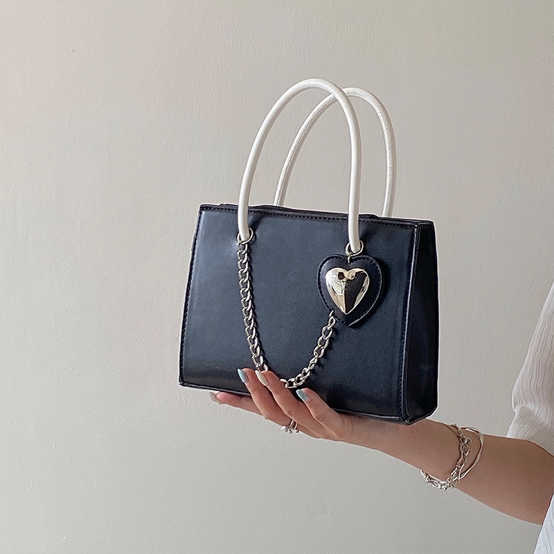 Túi xách IELGY hình vuông phối dây xích thời trang cho nữ