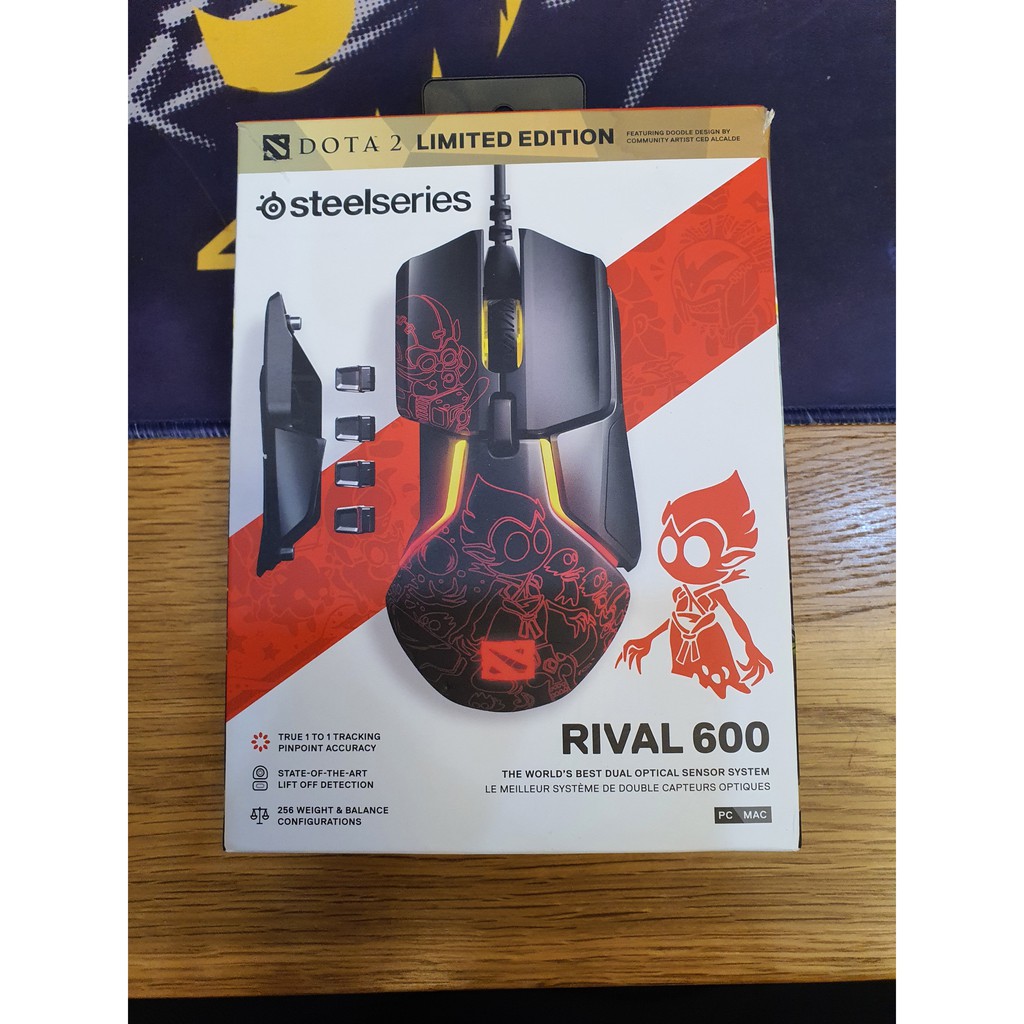 Chuột SteelSeries Rival 600 Dota 2