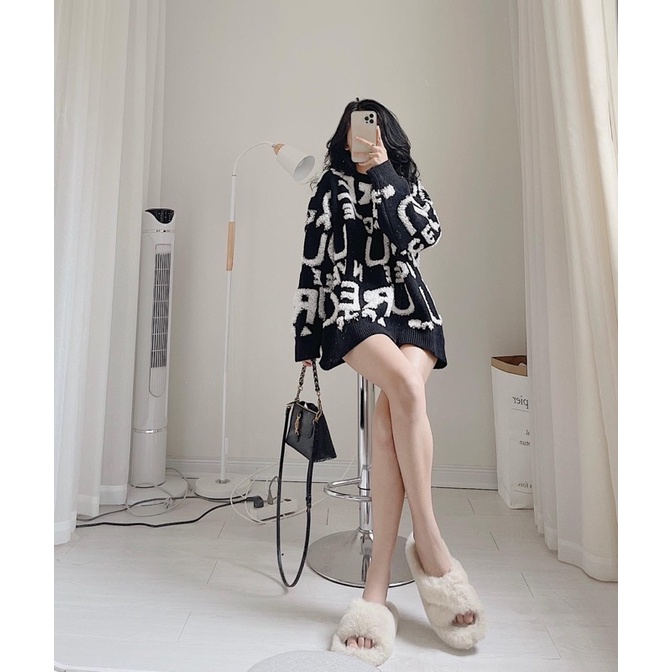 Áo len khủng long dấu quần chất dày dặn | BigBuy360 - bigbuy360.vn