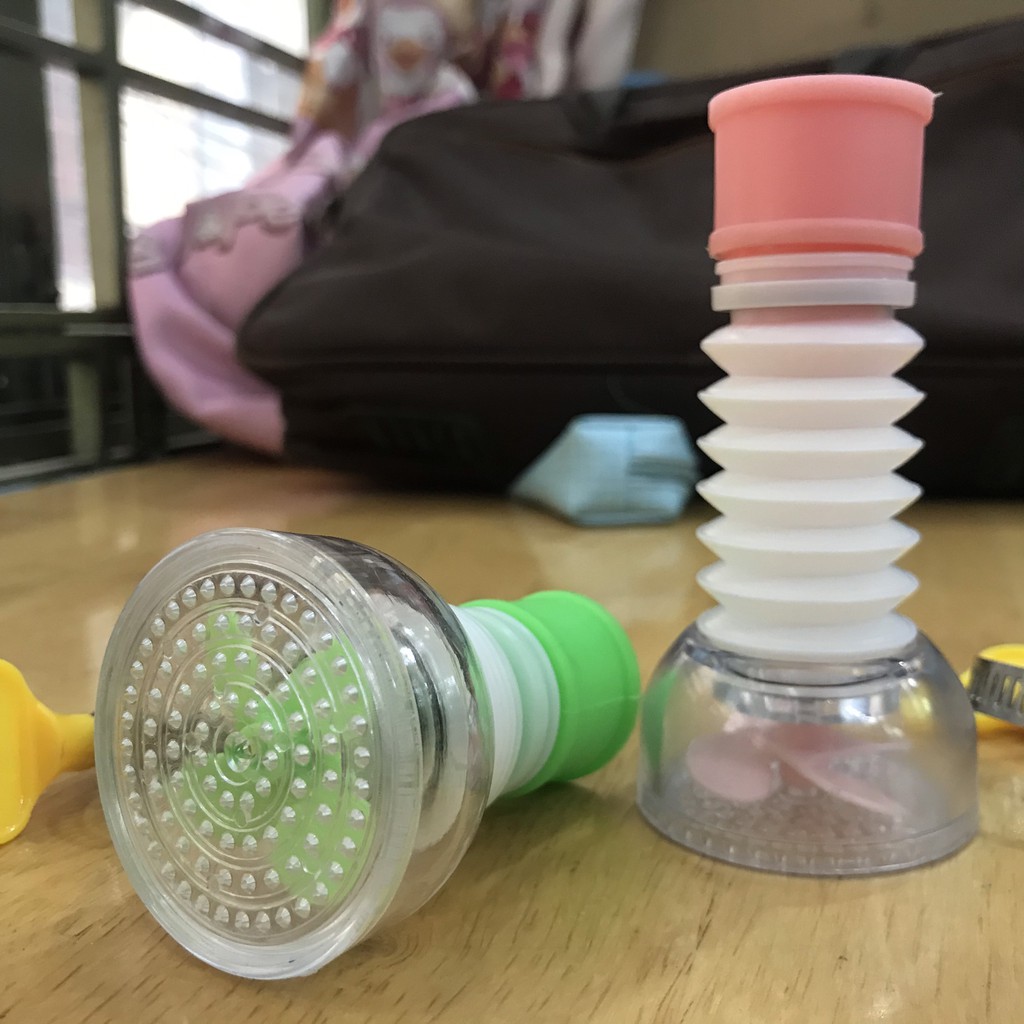 Vòi rửa bát nóng lạnh cần mềm 48,5cm - Vòi mềm chậu rửa bát - Dây Nối Đầu Vòi Nước Tăng Áp Xoay 360 Có Nút Điều Chỉnh