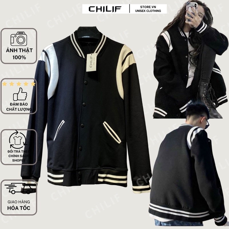 Áo khoác Bomber Teddy bóng chày chất dạ nhung cực xịn form đẹp chuẩn (Hình +Video thật 100%)