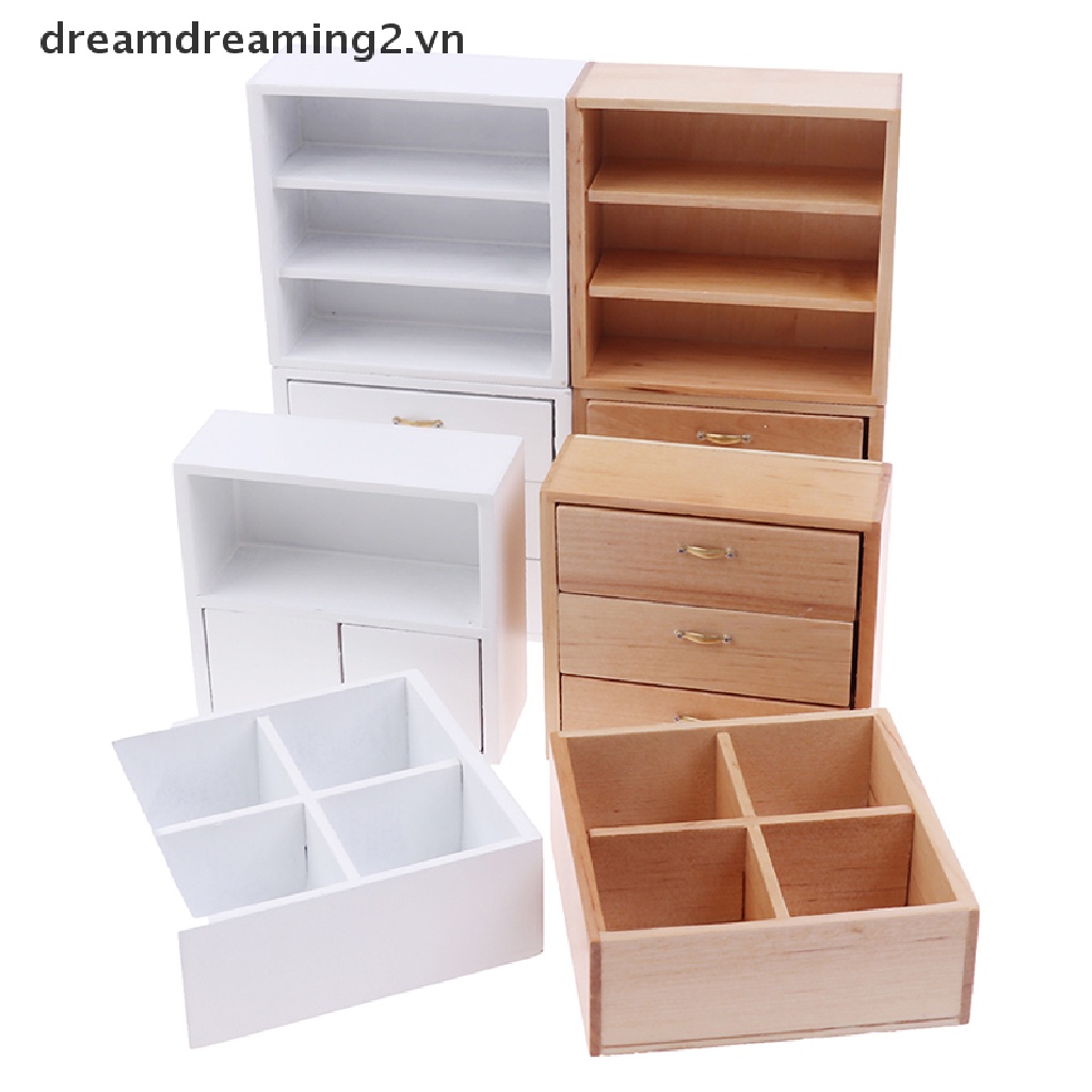 Tủ Nội Thất Phòng Khách Với 4 Phần 1 / 12 DIY Trang Trí Nhà Búp Bê
