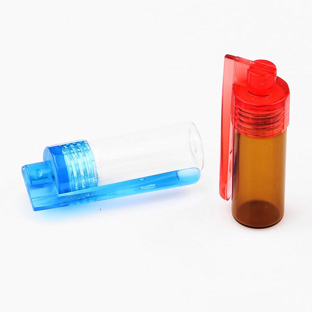 Bộ 4 Lọ Đựng Thuốc Trong Suốt Nhiều Màu Có Thể Tái Sử Dụng