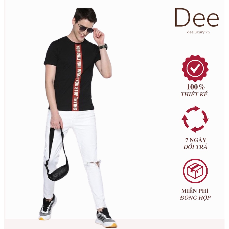 Áo thun, áo thun nam, áo nam, Áo Nam, Áo phông nam, Thun nam cao cấp Ronly DEE LUXURY Cotton cao cấp