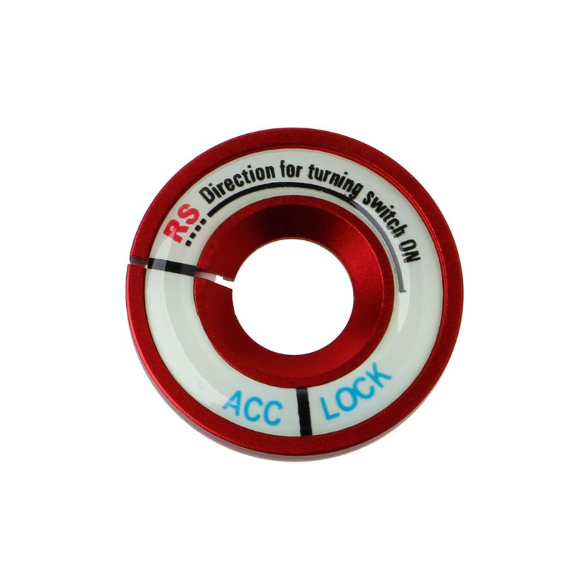 Miếng Dán Trang Trí Công Tắc Lỗ Chìa Khóa Xe Hơi Màu Dạ Quang Độc Đáo