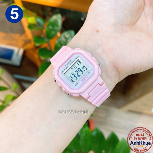Đồng hồ nữ dây nhựa Casio Standard chính hãng Anh Khuê LA-20 Series | BigBuy360 - bigbuy360.vn