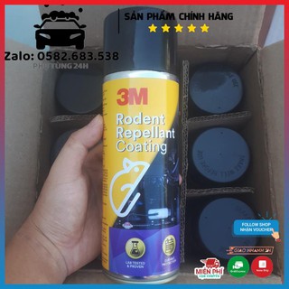 (COMBO 10) Bình xịt chuột, Chai xịt chống chuột vào khoang máy Ô TÔ , Máy Công Trình  RODENT REPELLANT COATING 250g.