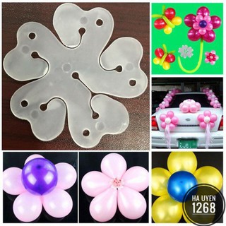 Nhựa kết bong bóng hình bông hoa phụ kiện trang trí sinh nhật