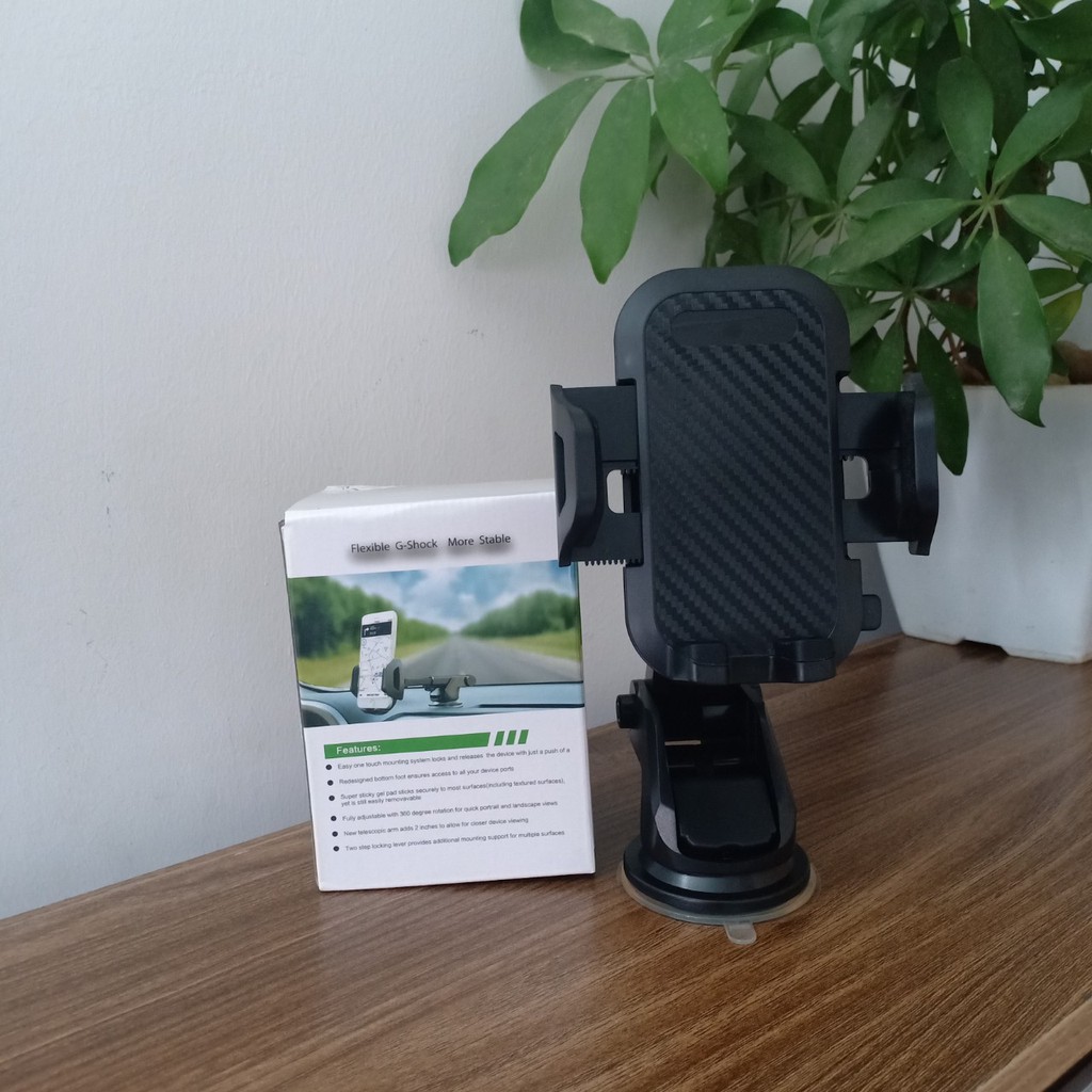 [HÀNG CAO CẤP]  Gía đỡ điện thoại trên ô tô cao cấp xoay 360-đế hút chân không+keo dính chắc chắn-SIÊU THÔNG MINH | BigBuy360 - bigbuy360.vn