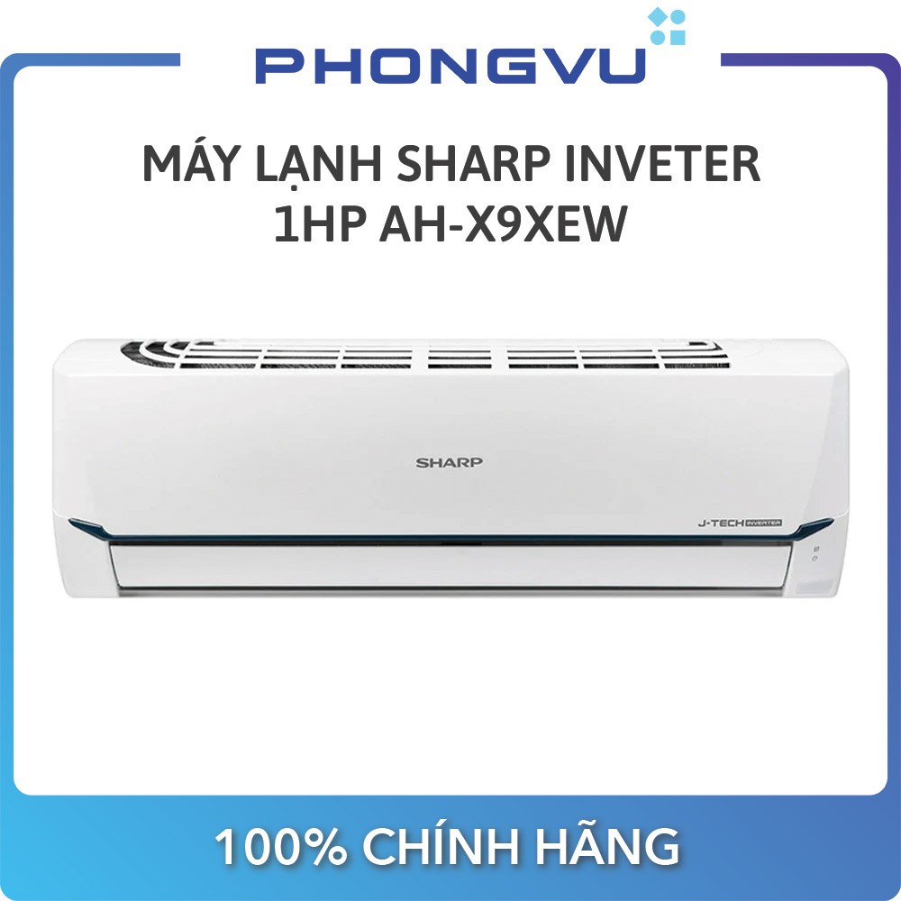 Máy lạnh Sharp Inverter 1 HP AH-X9XEW - Bảo hành 24 tháng